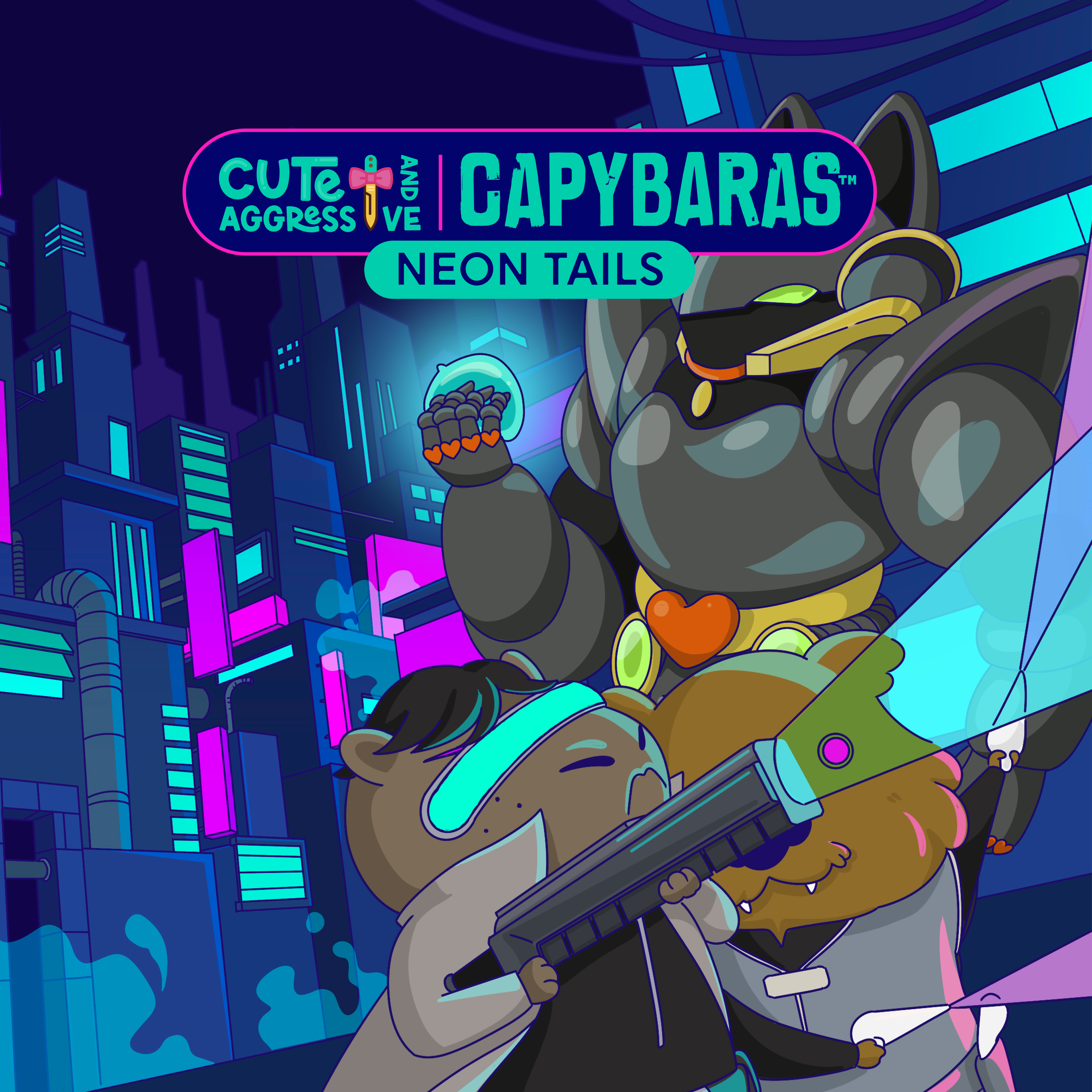 NEON TAILS (EXPANSION) – Cute and Aggressive